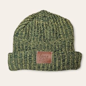 Love Your Melon Olive Knit Beanie for Kids